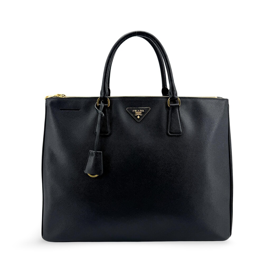 Prada Galleria Double Zip Saffiano Leather Large